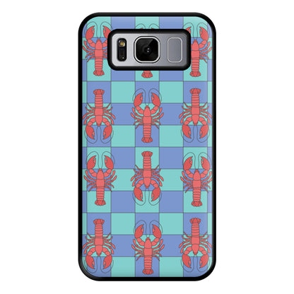 Lobster Pattern - Sealife Phone Case for Galaxy S8 Plus