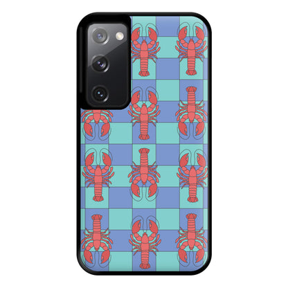 Lobster Pattern - Sealife Phone Case for Galaxy S20FE