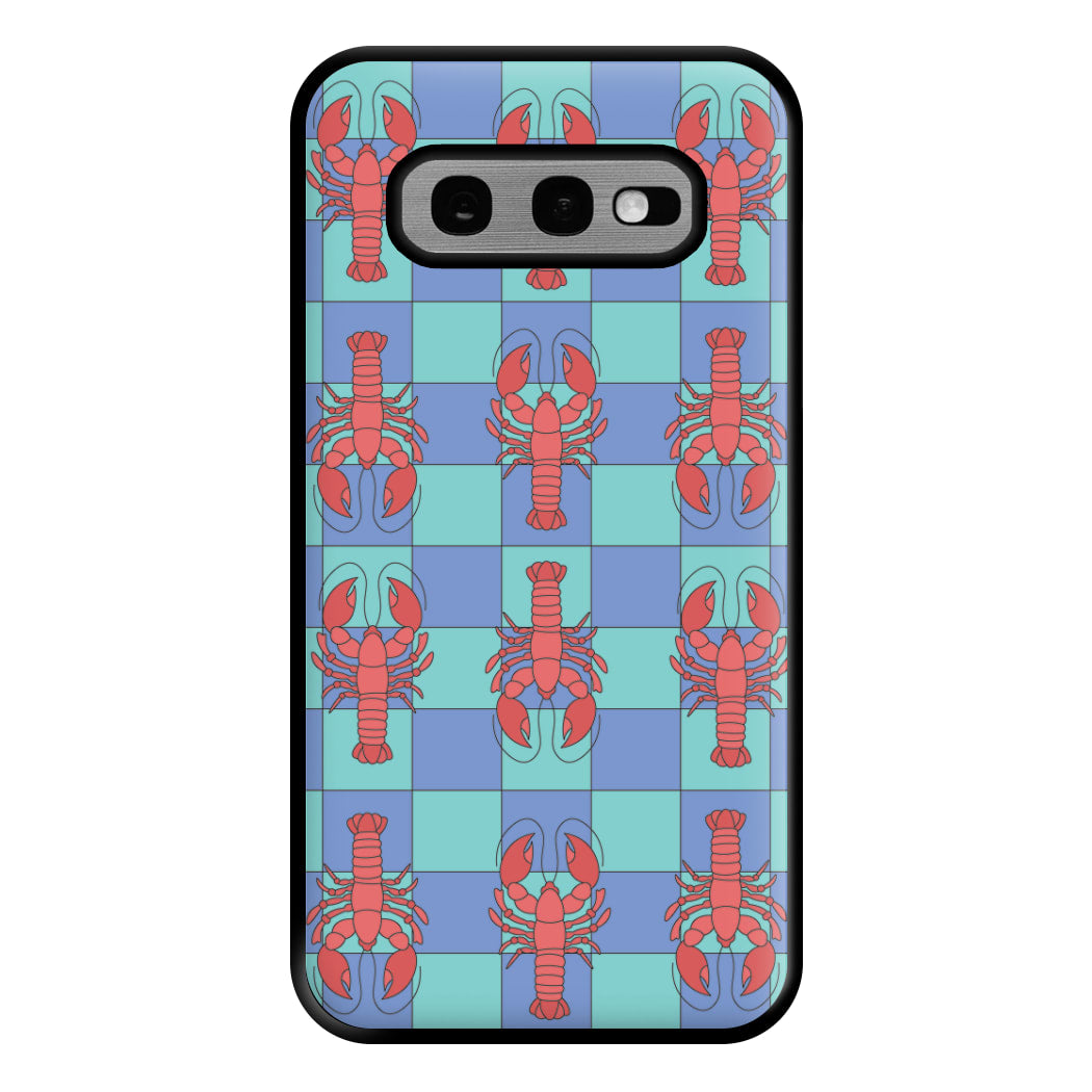 Lobster Pattern - Sealife Phone Case for Galaxy S10e