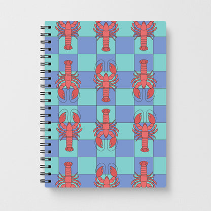Lobster Pattern - Sealife Notebook