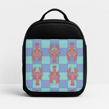 Lobster Pattern - Sealife Insulated Lunchbox
