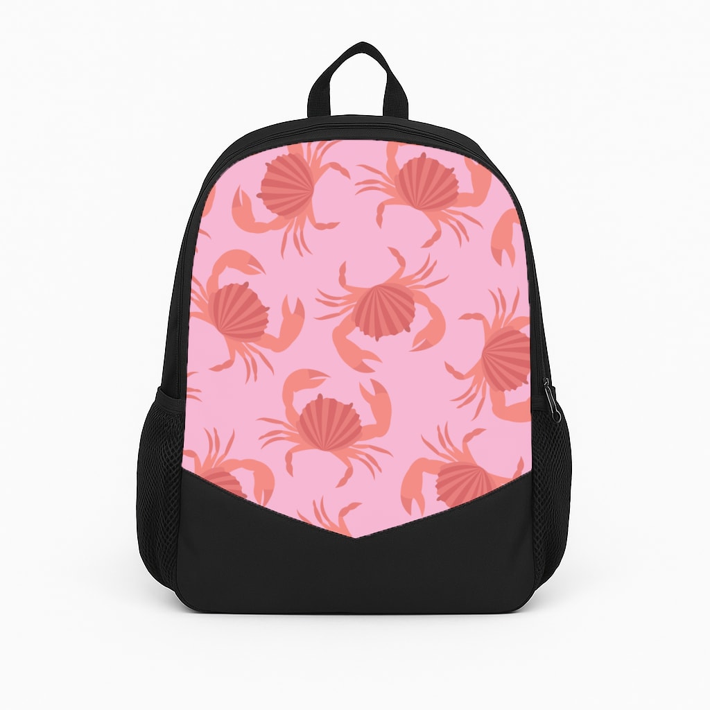 Crab Pattern - Sealife Backpack