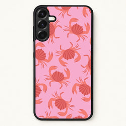Crab Pattern - Sealife Phone Case for Galaxy A17