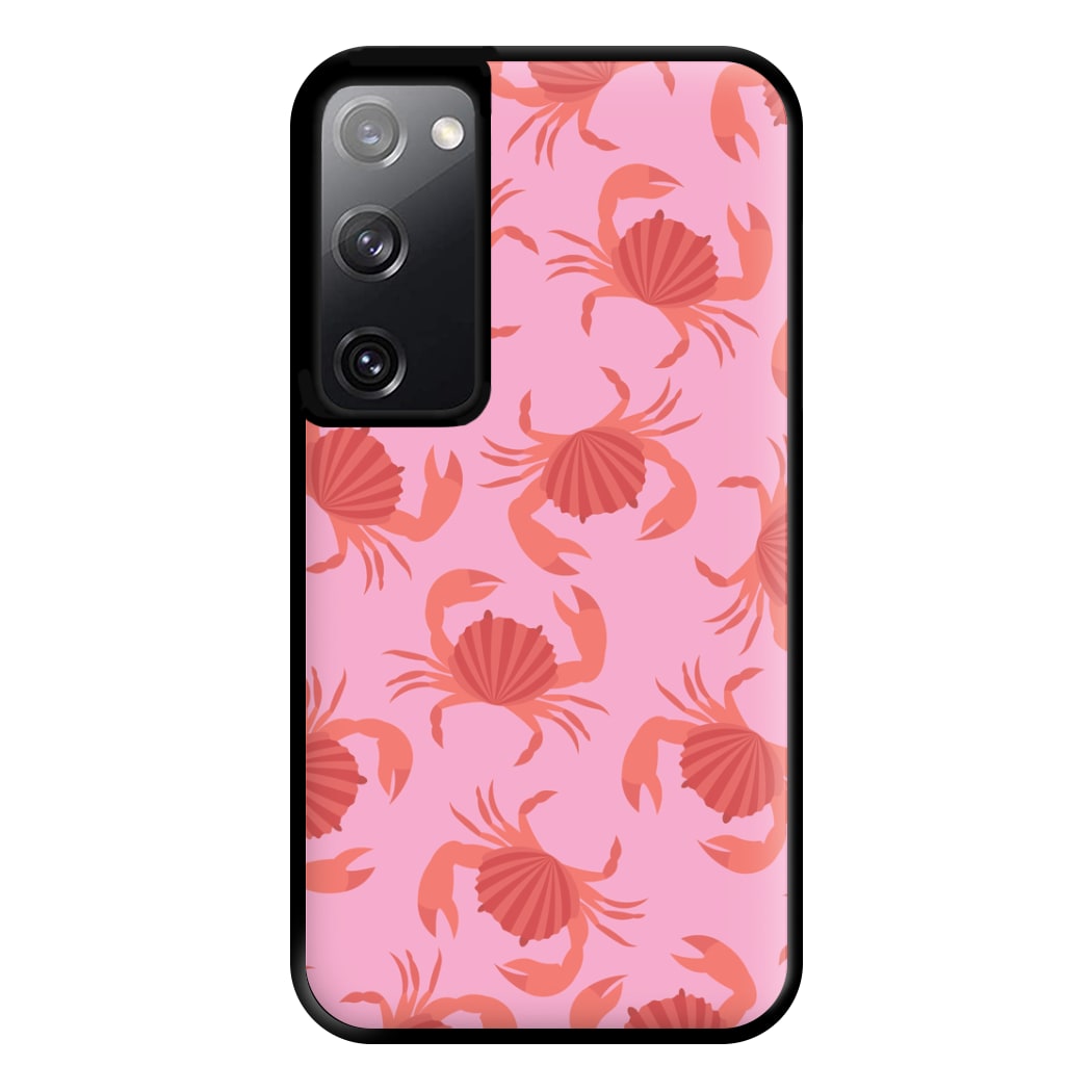 Crab Pattern - Sealife Phone Case for Galaxy S20