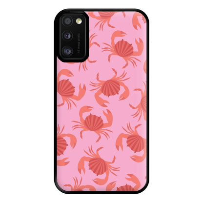 Crab Pattern - Sealife Phone Case for Galaxy A41