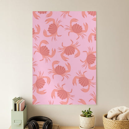 Crab Pattern - Sealife Poster