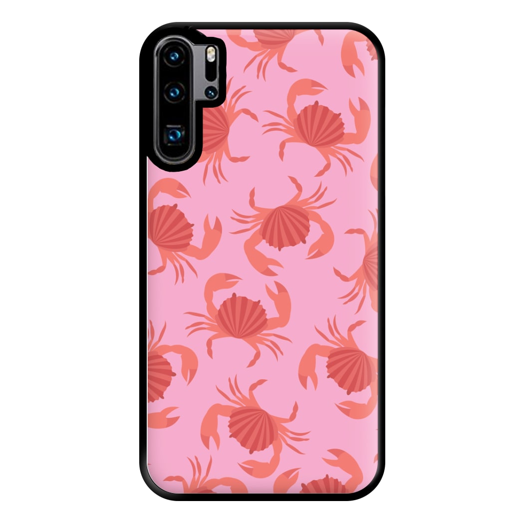 Crab Pattern - Sealife Phone Case for Huawei P30 Pro