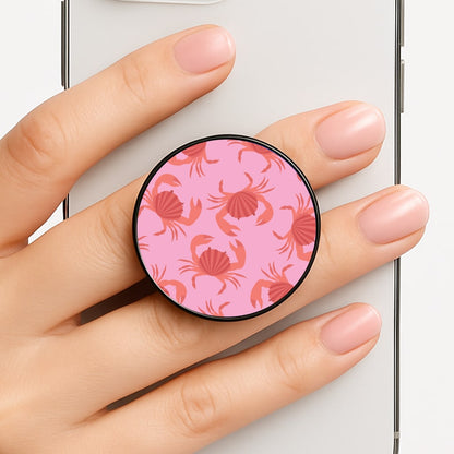 Crab Pattern - Sealife Phone Grip