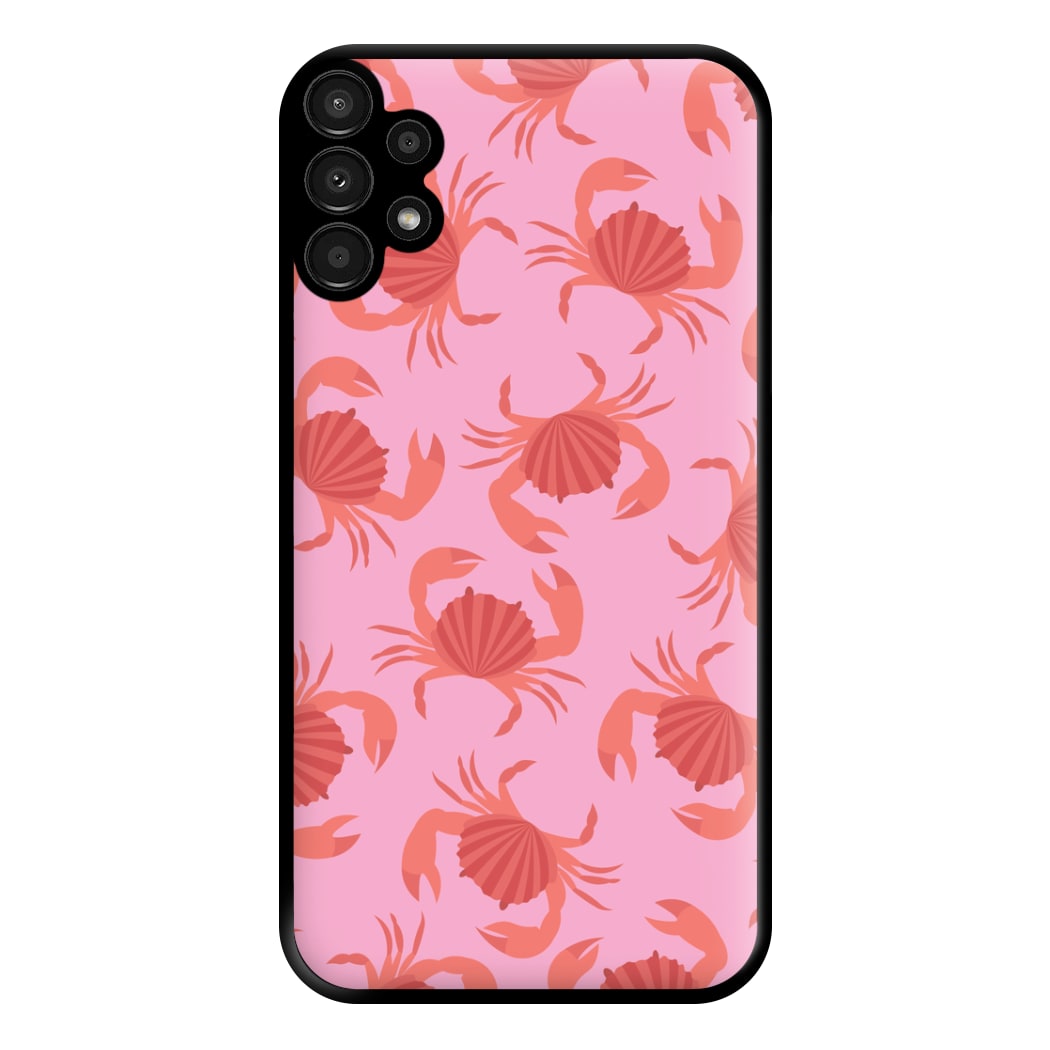 Crab Pattern - Sealife Phone Case for Galaxy A13