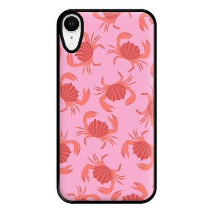 Crab Pattern - Sealife Phone Case for iPhone XR