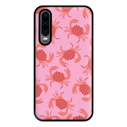 Crab Pattern - Sealife Phone Case for Huawei P30