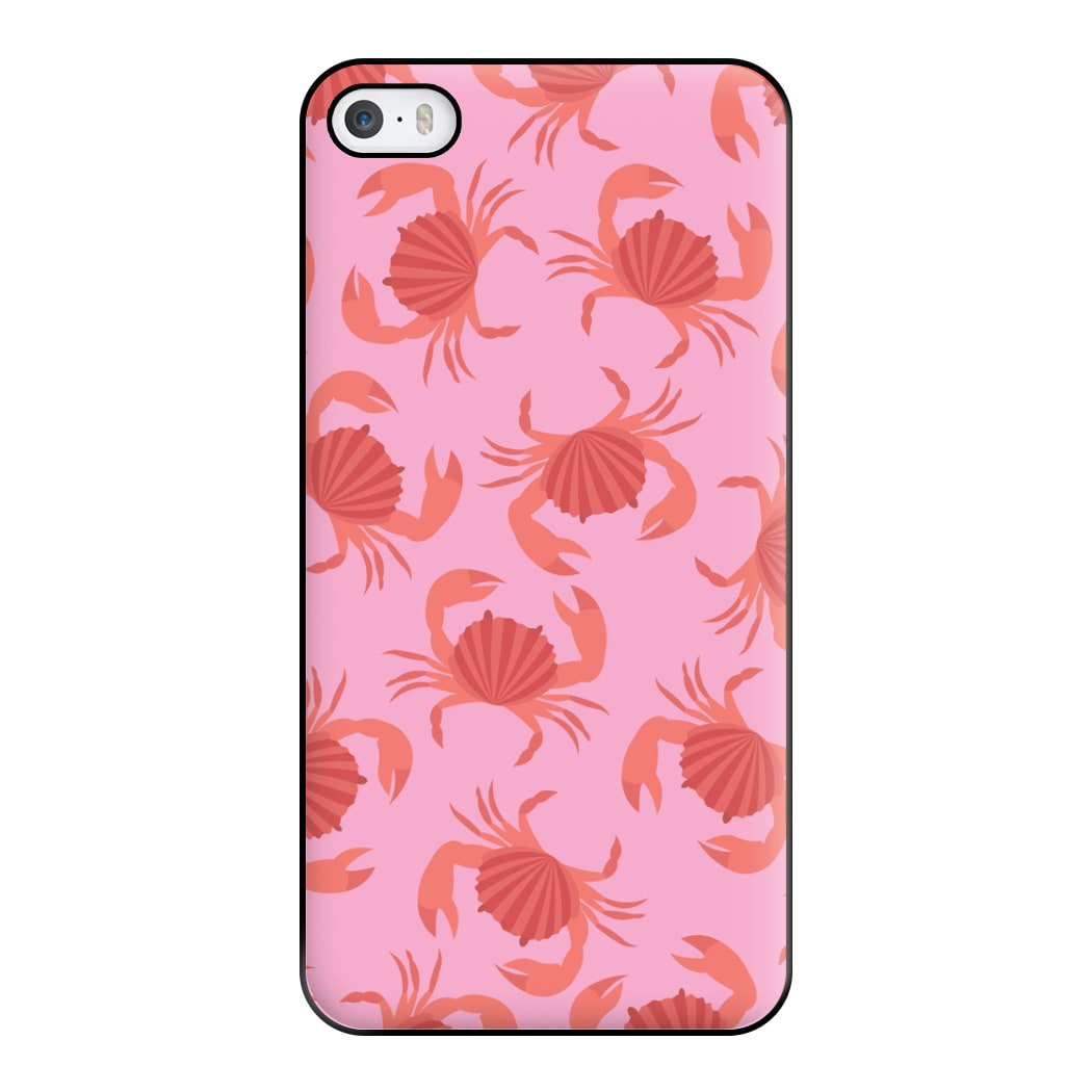 Crab Pattern - Sealife Phone Case for iPhone 5 / 5s / SE 2016