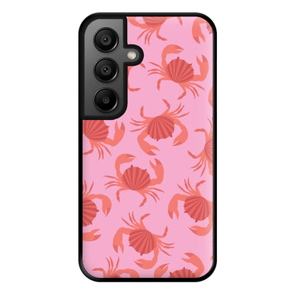 Crab Pattern - Sealife Phone Case for Google Pixel 8