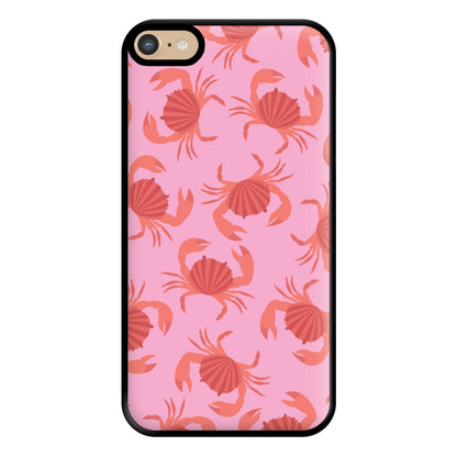 Crab Pattern - Sealife Phone Case for iPhone 6 Plus / 7 Plus / 8 Plus