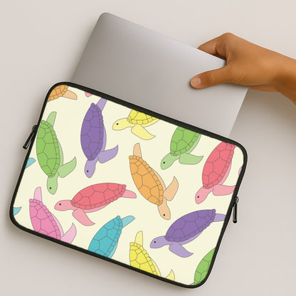 Multi Coloured Turtle Pattern - Sealife MacBook Case