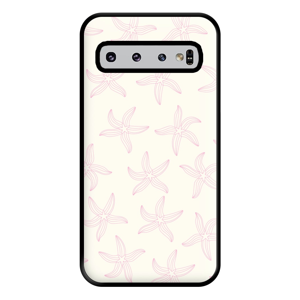 Starfish Pattern - Sealife Phone Case for Galaxy S10 Plus