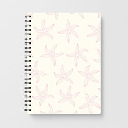 Starfish Pattern - Sealife Notebook