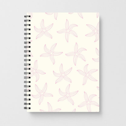 Starfish Pattern - Sealife Notebook