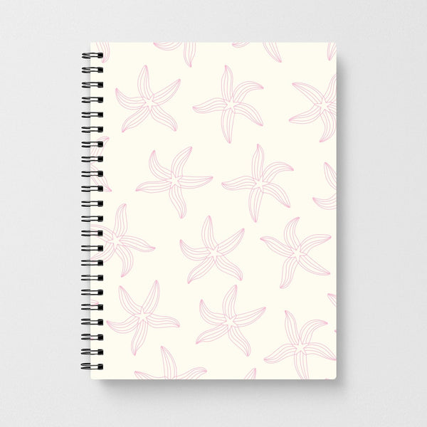 Starfish Pattern - Sealife Notebook