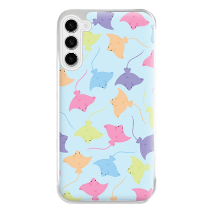 Multi Coloured Sting Ray Pattern - Sealife Phone Case for Galaxy S23FE