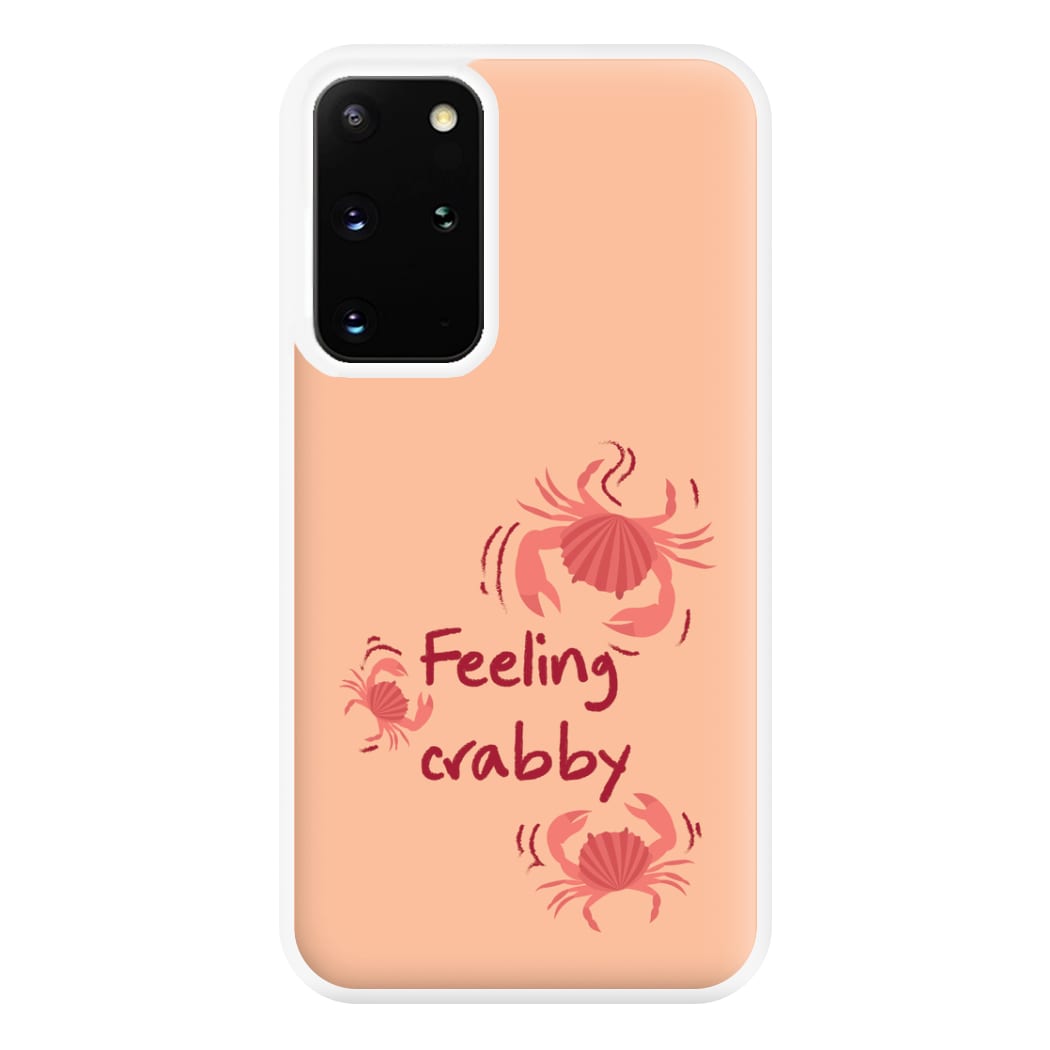 Feeling Crabby - Sealife Phone Case for Galaxy S20 Plus