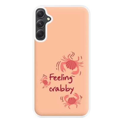 Feeling Crabby - Sealife Phone Case for Galaxy A54