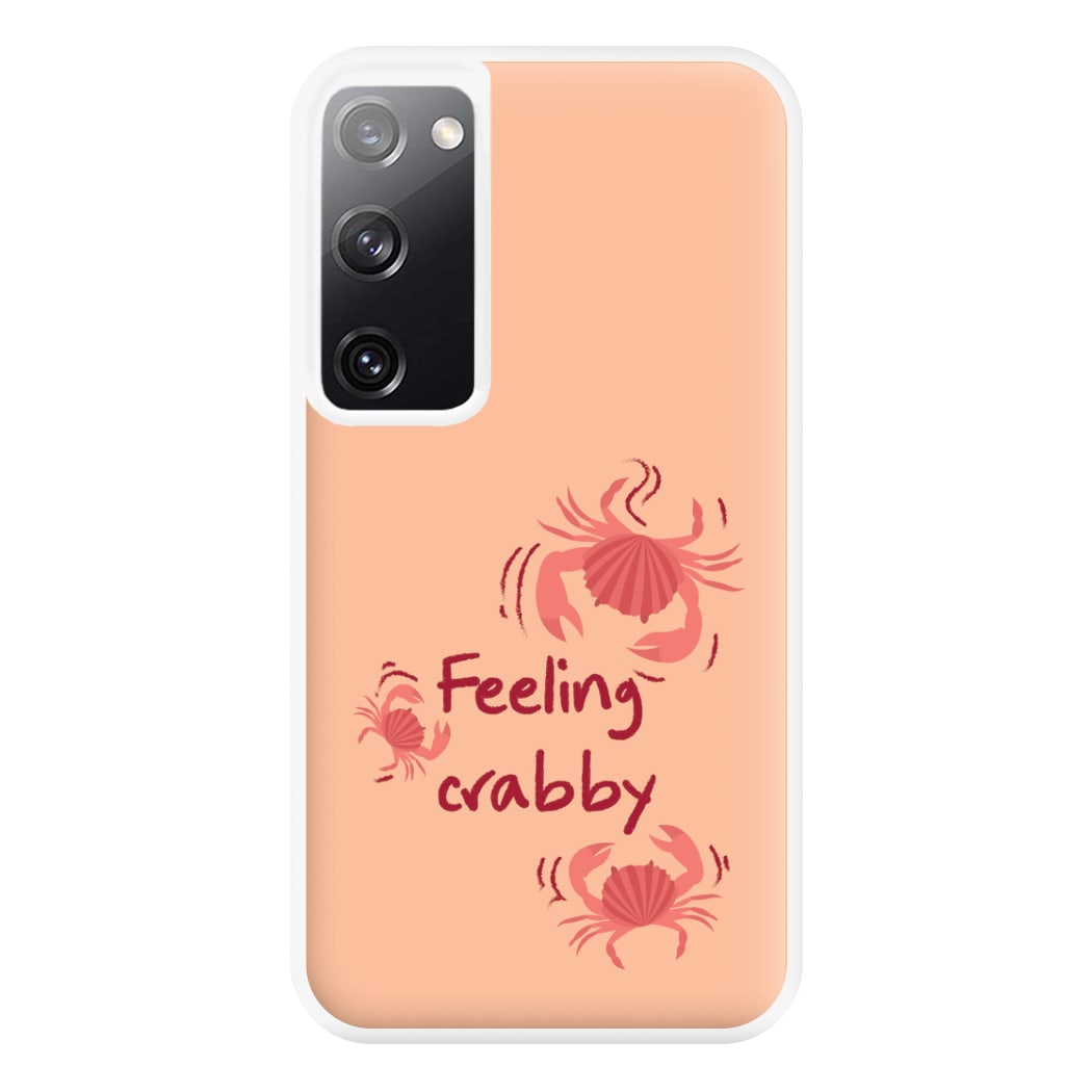 Feeling Crabby - Sealife Phone Case for Galaxy S20