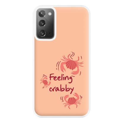 Feeling Crabby - Sealife Phone Case for Galaxy Note 20 Ultra