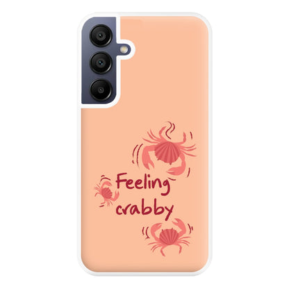 Feeling Crabby - Sealife Phone Case for Galaxy A16