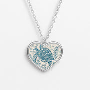 Teal Turtle Reef Necklace 3
