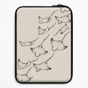 Stippled Stingray Scatter Laptop Sleeve 1