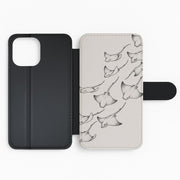 Stippled Stingray Scatter Flip / Wallet Phone Case 2