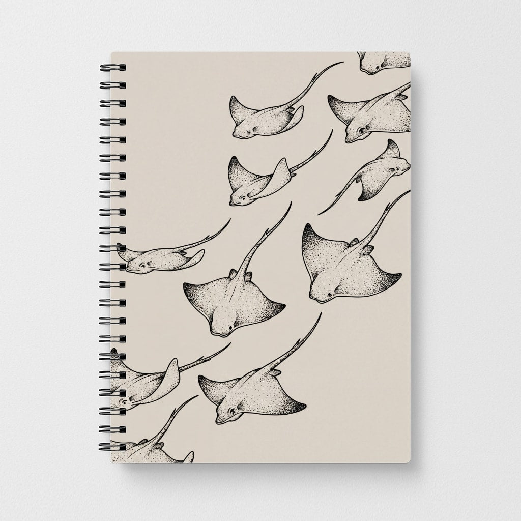 Stippled Stingray Scatter Notebook