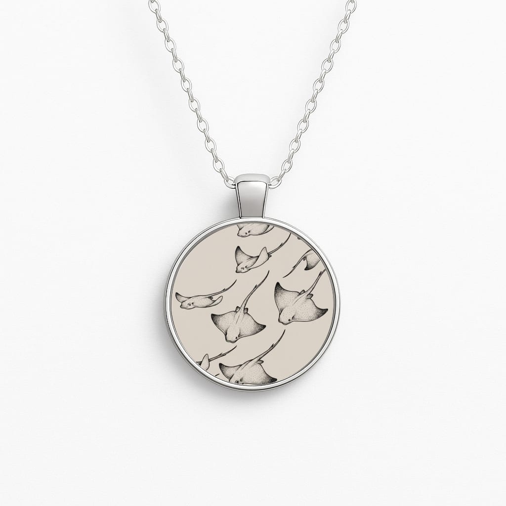 Stippled Stingray Scatter Necklace