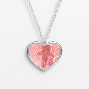 Rose Whale Shark Swirls Necklace 3
