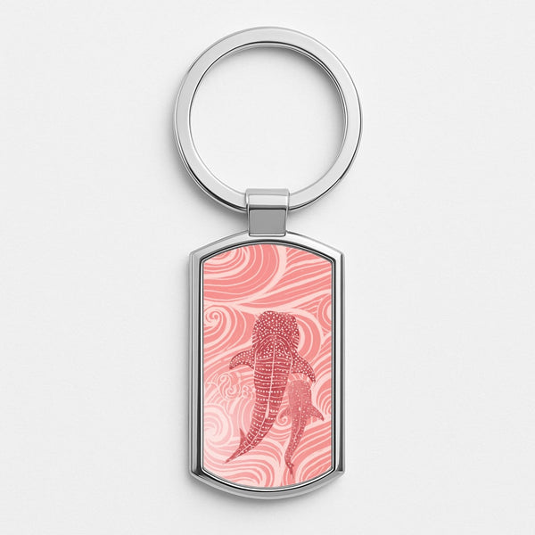 Silver Metal Keyring