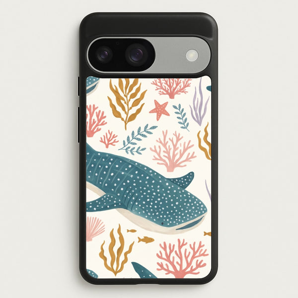 Spotted Whale Shark Reef Phone Case - Google Pixel 9 / 9 Pro / Standard