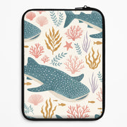 Spotted Whale Shark Reef Laptop Sleeve 1