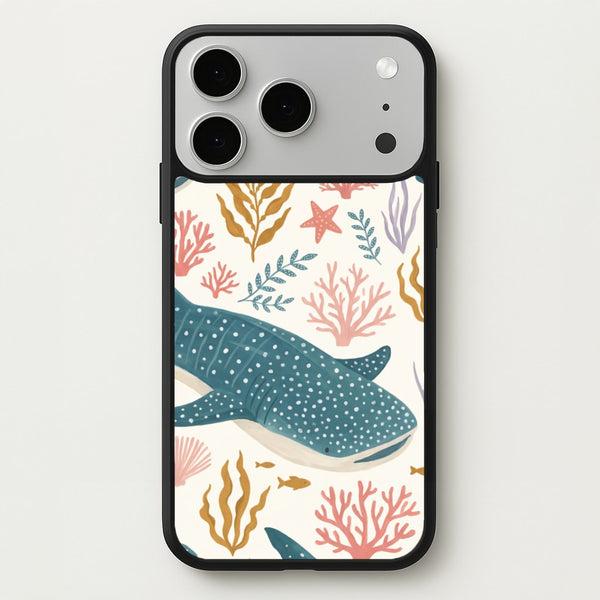Spotted Whale Shark Reef Phone Case - iPhone 17 Pro / Standard