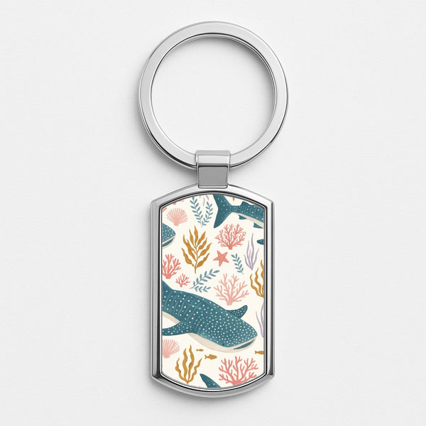 Silver Metal Keyring