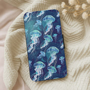 Glowing Jellyfish Drift Flip / Wallet Phone Case 5
