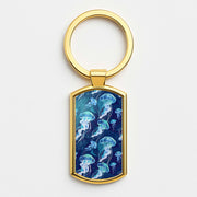 Glowing Jellyfish Drift Luxury Keyring 3
