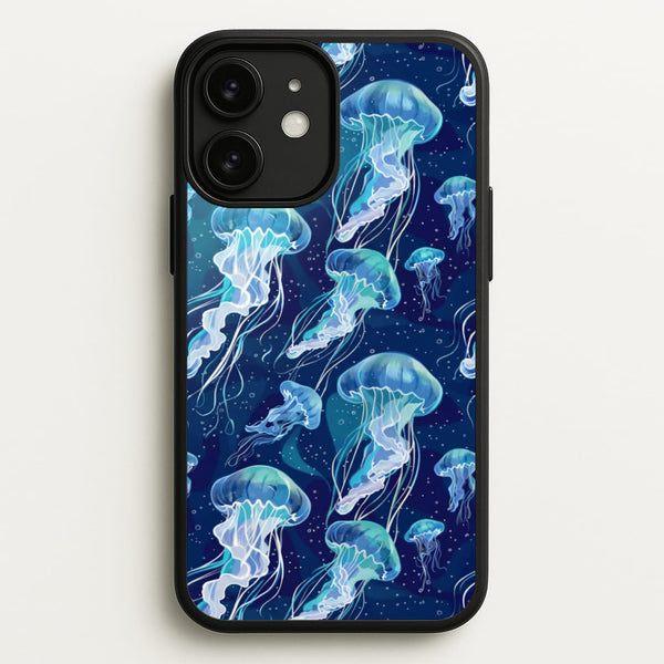 Glowing Jellyfish Drift Phone Case - iPhone 11 / Standard
