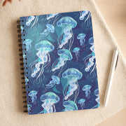 Glowing Jellyfish Drift Notebook 3
