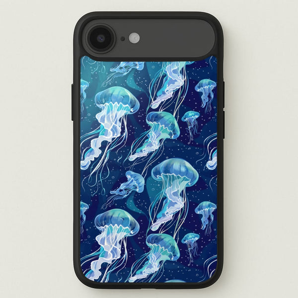 Glowing Jellyfish Drift Phone Case - iPhone 17 Air / Standard