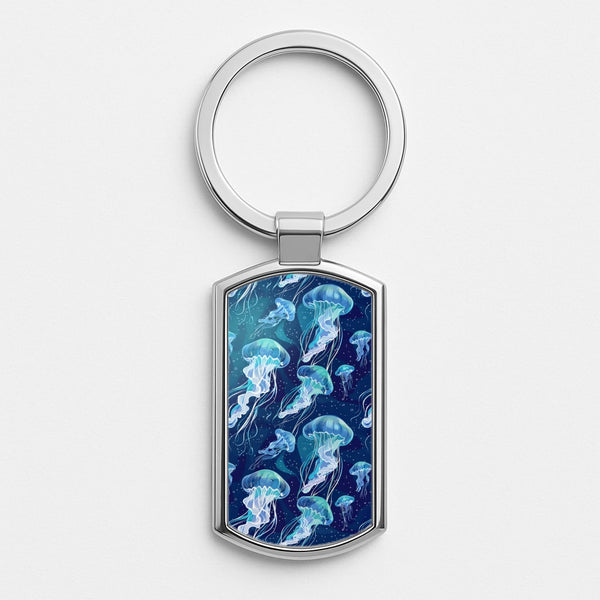 Silver Metal Keyring