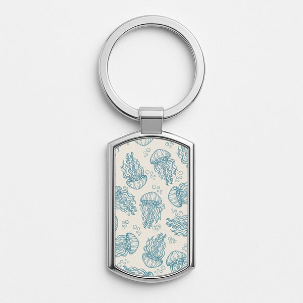 Silver Metal Keyring