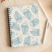 Teal Jellyfish Drift Notebook 3