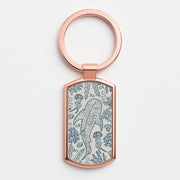 Teal Whale Shark Reef Luxury Keyring 4