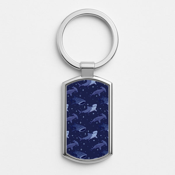 Silver Metal Keyring